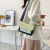 Contrast Color Bag Bag Women 'S Wide Shoulder Strap Small Square Bag Fashion Fresh One-Shoulder Crossbody Bag