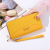  Premium Wallet Women's Card Holder Woven Double Pull Bag Trendy Women's Bags Wrist Strap Clutch Foreign Trade Custom Pu