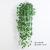 Emulational Green Dill Wall Hanging Decoration Fake Lifestrong Green Radish Begonia Green Plant Wall Decoration Chlorophytum Simulation Rattan