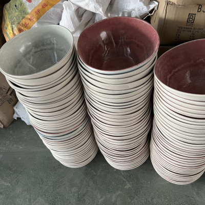 Factory Direct Sales Melamine Inventory Melamine Dish Melamine Bowl Tray Large Amount of Hotel Tableware Can Be Calculated by Ton