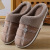 Cotton Slippers Men's Large Size 2022 Winter Cotton Slippers Women's Warm Woolen Slipper Thick Bottom Plush Slippers 45 46 47 48