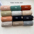 2022 Autumn and Winter New Wool Scarf Women's Soft Glutinous Korean Style Men's and Women's Warm Scarf Japanese and Korean Sweet Leather Tag Scarf