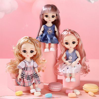 Wholesale Gift Set Tongle Barbie Doll Princess Kindergarten Gifts Children Gift Girl Toy Doll