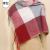 2022 Autumn and Winter Simple Women's Plaid Scarf Shawl European and American Thickened Thermal Long Artificial Cashmere Scarf Foreign Trade