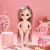 Mini Doll Princess 3D Real Eye 17cm Loli Body Doll 13 Joint Undressed Doll Girl Toy Wholesale
