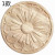 round Flower Wood Carving round Wood Carving Decals Real Wood Shavings Laminate Furniture Door Flower Carved Wood Shavings European Decoration Carved round Flower