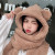 Factory Wholesale New Winter Bear Ears Hat Scarf Gloves Three-Piece Women's Plush Thickened Bear Scarf