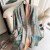 Liu Yifei Same Style Cashmere-like Sunscreen Shawl Air-Conditioned Room Silk Scarf Wholesale Factory Summer Coat Scarf Coat