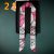 Spring and Autumn Artificial Silk Satin Ribbon Tie Bag Silk Scarf Small Scarf Women's Long Ornaments Scarf Long Tie Wholesale