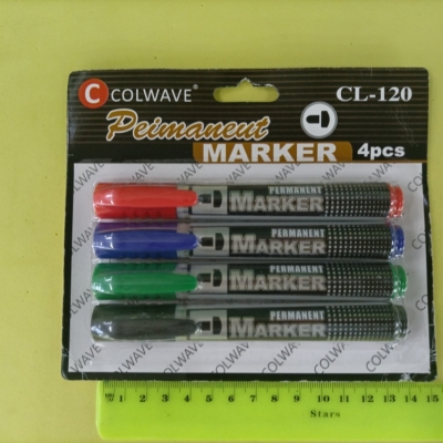 CL-120 4 Suction Cards Marking Pen