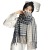 Japanese Style Houndstooth Cashmere-like Fashion Scarf Female Autumn and Winter Long Couple Shawl Thickened Korean Style Student Scarf