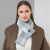 Graphene Smart Heating Scarf Plaid Heating Scarf Heating Bib Shawl Neck Warmer Men's and Women's Scarf