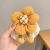 Large Flower Large Intestine Hair Band Rubber Band Children's Hairtie Internet Celebrity Ins Style Bun Hair Ornament Girls' Baby Headdress