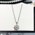 Japanese and Korean New Micro Zircon-Laid Necklace Clavicle Chain Goddess Summer Necklace Cross-Border Heart-Shaped Pendant Ornaments Wholesale