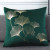 High-End Netherlands Velvet Bronzing Simple Cushion Living Room Backrest Pillow Car Office Chair Lumbar Support Pillow