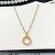 Japanese and Korean New Micro Zircon-Laid Necklace Clavicle Chain Goddess Summer Necklace Cross-Border Heart-Shaped Pendant Ornaments Wholesale
