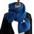 2022 New Klein Blue Scarf Women's Winter Warm Korean Style Versatile Student Couple Men's Knitted Wool Scarf