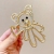 Internet Celebrity Shark Clip Children's Ins Good-looking Hollow Bear Grip Girl Hair Clip Senior Hair Band