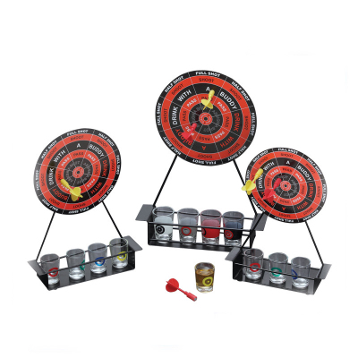 Spot Supply Magnetic Mini Darts Wine Set with Cup Cup Game Entertainment Wine Set