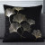 High-End Netherlands Velvet Bronzing Simple Cushion Living Room Backrest Pillow Car Office Chair Lumbar Support Pillow
