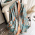 Cashmere-like Sunscreen Shawl Air-Conditioned Room Silk Scarf Wholesale Factory Summer Coat Decorative Scarf Dual-Use Multi-Purpose Coat