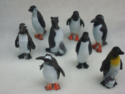 Low Price Supply Simulation Plastic Animal Penguin Model Science and Education Children's Cognitive Toys Sand Table Decoration Other Accessories