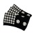 Women's Scarf New Smiley Face Autumn Winter Japanese Double-Sided Plaid Cashmere-like Thick Warm Korean Style Knitted Fashion Scarf