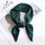 70 Trendy Silk Scarf Square Scarf Women's New Korean Simple Fashion Solid Color Tie-Dyed Artificial Silk Decorative Scarf Small Square Towel