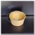 Disposable Kraft Paper Bowl Fruit round Soup Bowl Paper Bowl to-Go Box Bento Box Take-out Box