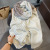 Air Conditioning Office Shawl Summer Multi-Purpose Women's Cotton and Linen Scarf Warm Outer Wear Fashionable Stylish Silk Scarf Sunscreen Scarf