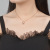 Fashionable New Fashionable Color-Preserving Necklace Women's Simple Niche Ins Clavicle Chain Light Luxury Temperament Collar Pendant Ornaments