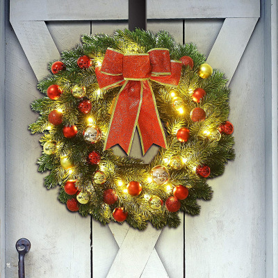 Christmas Wreath 30/40/50cm Christmas Decorations Showcase Tool Christmas Mall Arrangement Christmas Wreath