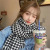 2022 New Factory Direct Supply Classic Houndstooth Scarf Female Autumn and Winter All-Matching Girlish Student Couple Scarf Fashion