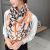 South Korea Dongdaemun Popular Cotton and Linen Scarf for Women Autumn and Winter New All-Matching Warm Fashion H Letter Bib Shawl