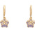 Lilac Purple Earrings 2022 New Trendy Purple White Spring and Summer Original Niche Flower Ear Clips Earrings
