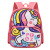 Kindergarten Backpack 2022 New Women's Cute Fashion Waterproof Trendy Unicorn Simple Burden Reduction Decompression Backpack
