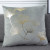 High-End Netherlands Velvet Bronzing Simple Cushion Living Room Backrest Pillow Car Office Chair Lumbar Support Pillow