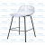 Bar Stool High Stool Northern European Modern Minimalist Bar Chair Home Backrest Bar Stool Outdoor Casual Hollow Chair