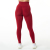 Cross-Border New Arrival Tight High Waist Sports Pants Female Hip Lifting Fitness Trousers Sports Peach Hip Nude Feel Yoga Pants Female H