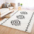 Nordic Lines Moroccan Cashmere Living Room Carpet Bedroom Bedside Bay Window Coffee Table Thickening Carpet Customization
