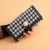 New Ladies' Purse Three Fold Houndstooth Short Wallet Buckle Long Clutch Multifunctional Coin Purse Wholesale