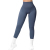 New Cross-Border European and American Seamless Knitted Thread Peach Hip V Waist Yoga Pants High Elastic Sports Running Fitness Pants