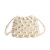 French Fairy Change Packet Woven Beads Pearl Bag Mini Mini Lipstick Pack Crossbody Bag