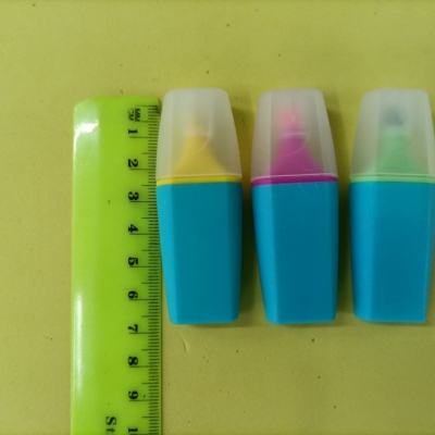 3 PCs PVC Pack Color Fluorescent Pen