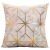 Modern Minimalist Furnishings Bronzing Flannel Rose Gold Powder Pillow Cushion Cross-Border Amazon Big Cushion Lumbar Support Pillow