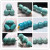 Raw Ore Natural Turquoise Loose round Beads Beads Accessories Accessories Spacer Bead SEPTA Crafts Jewelry Bracelet Bracelet