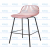 Bar Stool High Stool Northern European Modern Minimalist Bar Chair Home Backrest Bar Stool Outdoor Casual Hollow Chair