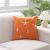 Starfish Pillow 45*45 Car Cushion Hotel Famous Bed Bay Window Backrest Modern Simple Removable and Washable Orange Ins
