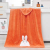 Sweet Coral Velvet Cute Bath Towel Absorbent No Lint Face Washing Face Towel