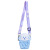 Creative Pressure Relief Bubble Crossbody Strap Long Shoelace Silicone Storage Bag Zipper Coin Purse Waterproof Cute Shoulder Bag for Women